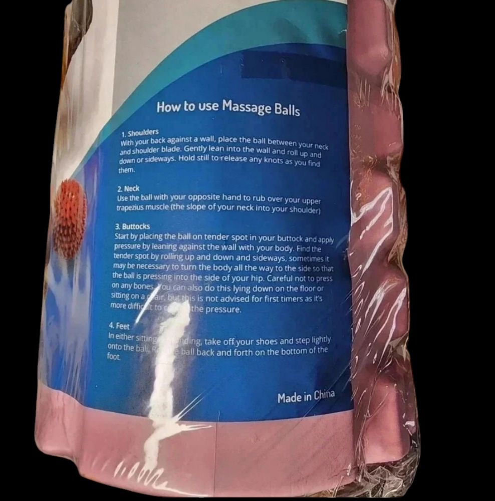 Zissfit Hollow Core Foam Roller with Spike and EPP Ball, and Carrying Bag - Picture 7 of 9